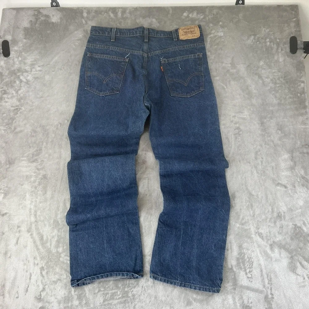 Vintage Levi's 517 Jeans Mens 38x31 Blue Med Wash Regular Bootcut Denim USA